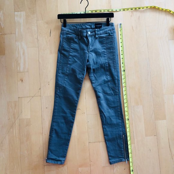 Club Monaco Gray Zipper Jeans - Picture 11 of 15